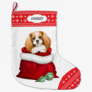 Search for cavalier king charles christmas stockings Puppy