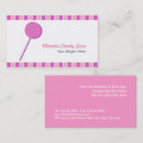 Search for lolly business cards Candy