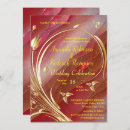 Search for magenta and gold invitations Couple
