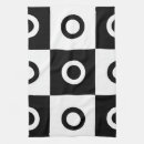 Search for black and white checkered tea towels For her