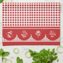 Search for red polka dot tea towels Vintage