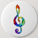 Search for treble clef badges Rainbow