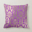 Search for magenta and gold cushions For her
