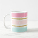 Search for glitter monogram mugs Pink