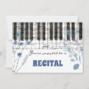 Search for recital invitations Piano
