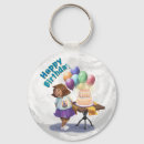 Search for celebration balloons key rings Colourful