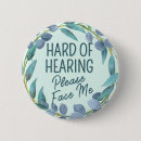 Search for hard of hearing badges Deaf disability impaired