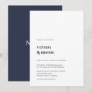 Search for plain blue invitations Blue and white