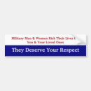 Search for support our military bumper stickers Army