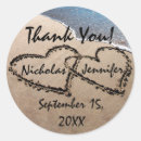 Search for two hearts wedding stickers Marriage