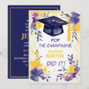 Search for double sided graduation invitations Elegant