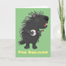 Search for cartoon hedgehog cards Porcupine
