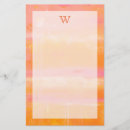 Search for monogram stationery paper Initials