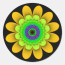 Search for fractal flower stickers Kaleidoscope