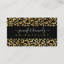 Search for animal print business cards Leopard