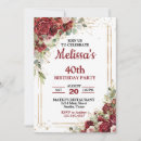 Search for deep red invitations Roses