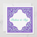 Search for elegant indian wedding invitations Purple