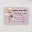 Search for private caregiver business cards Professional