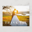 Search for text wedding thank you cards Bride and groom