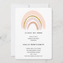 Search for pastel graduation invitations Rainbow