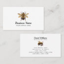 Search for beekeeping business cards Honeybee