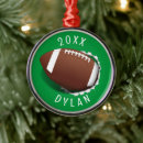Search for football coach christmas tree decorations Pigskin