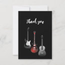 Search for guitar thank you cards Music lover
