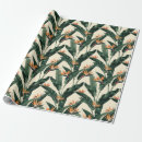 Search for bird of paradise wrapping paper Vintage