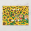 Search for sunflower lover postcards Garden