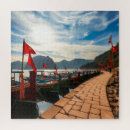 Search for wooden boat puzzles Landscape
