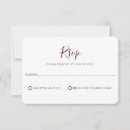 Search for red rsvp cards Boho