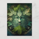 Search for green man postcards Forest