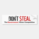 Search for the government hates competition bumper stickers Tea party