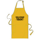 Search for your opinion aprons Humor