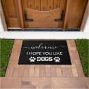 Search for dog house doormats Black