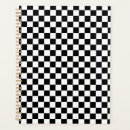 Search for black and white checkered planners Modern