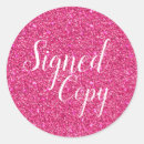Search for signed copy stickers Autographed
