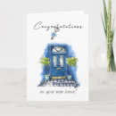 Search for elegant housewarming cards Watercolor