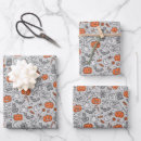 Search for trick or treat wrapping paper October 31st