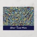 Search for blue pond postcards Abstract