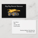 Search for rig business cards Construction