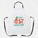 Search for first christmas aprons Xmas