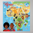 Search for africa map posters Safari