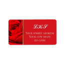 Search for romantic return address labels Flowers