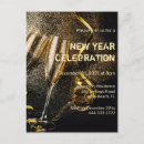 Search for champagne glass postcards Black