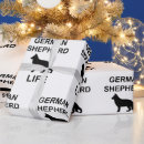 Search for german shepherd wrapping paper Birthday
