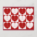 Search for chequerboard postcards Pattern
