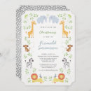 Search for noahs ark christening invitations Animals