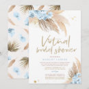 Search for pampas grass bridal shower invitations Greenery