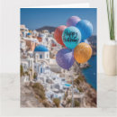 Search for greece birthday cards Santorini